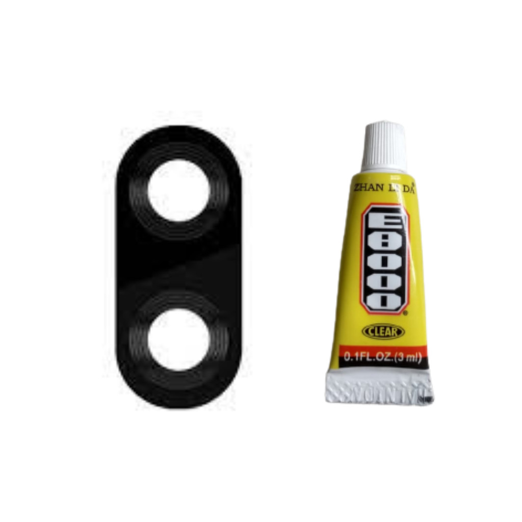 Lente Vidro Camera Para Moto G7 Play Xt1952 + Cola 3Ml