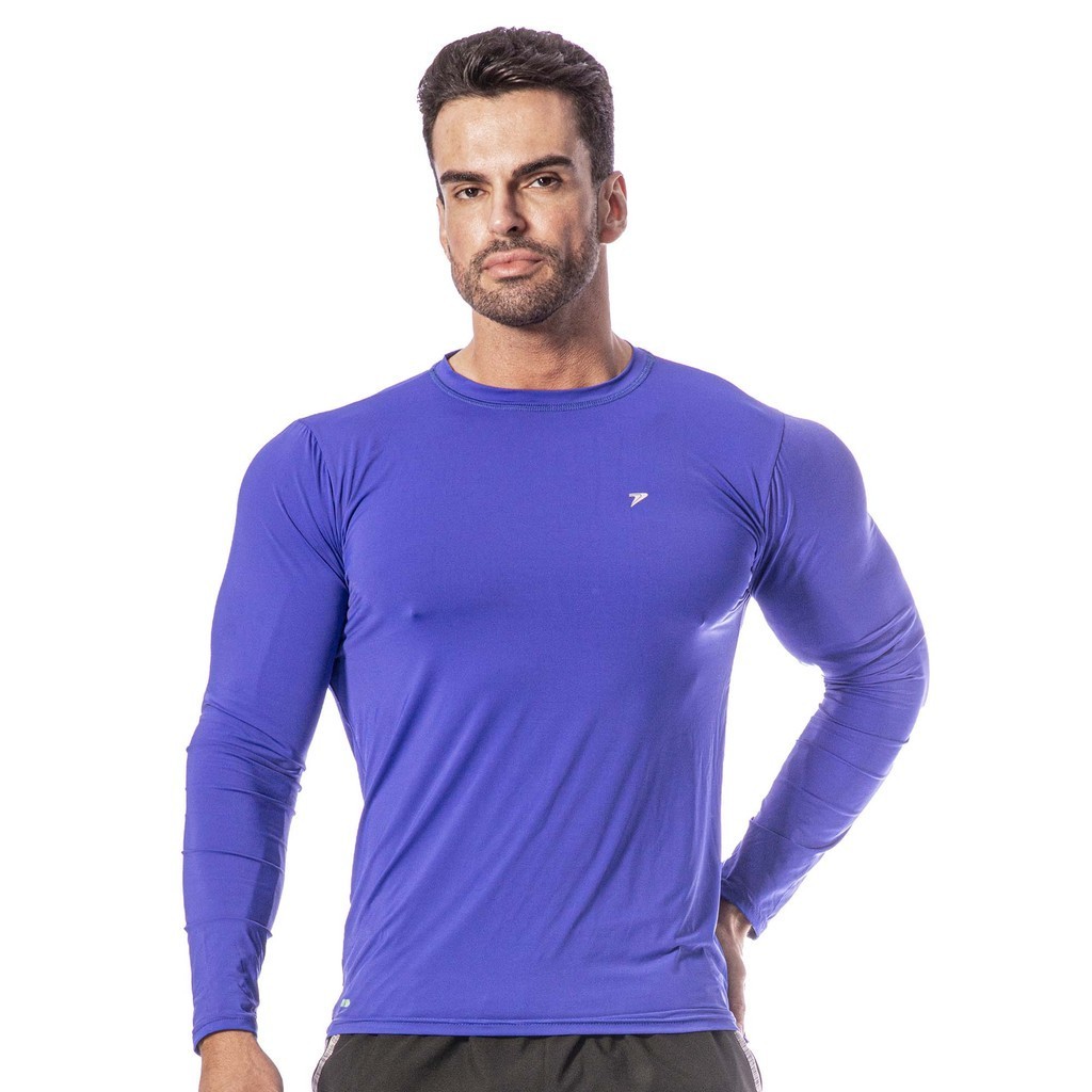 Camiseta Fator de Proteção Comfort II UV 50+ Poliamida Manga Longa 04421