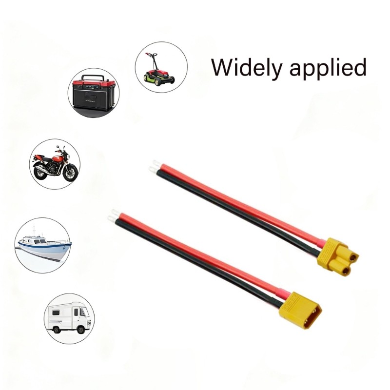 Nevʚ ɞ Plugue XT30 Fio Para Modelo Fêmea Conector Conexão ESC