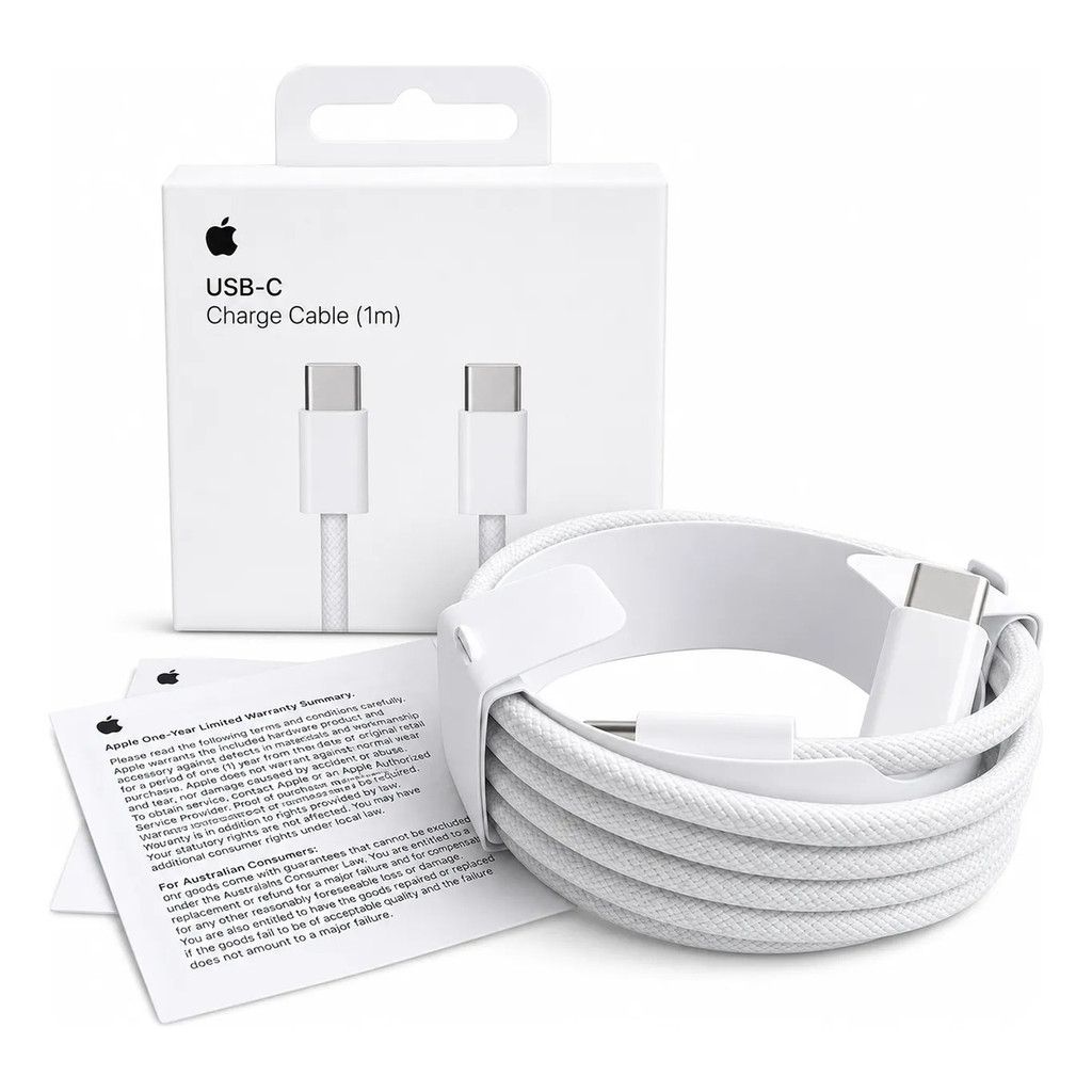 Cabo Apple USB-C Original 60W 1m Para iPhone 15 16 17 Pro Max