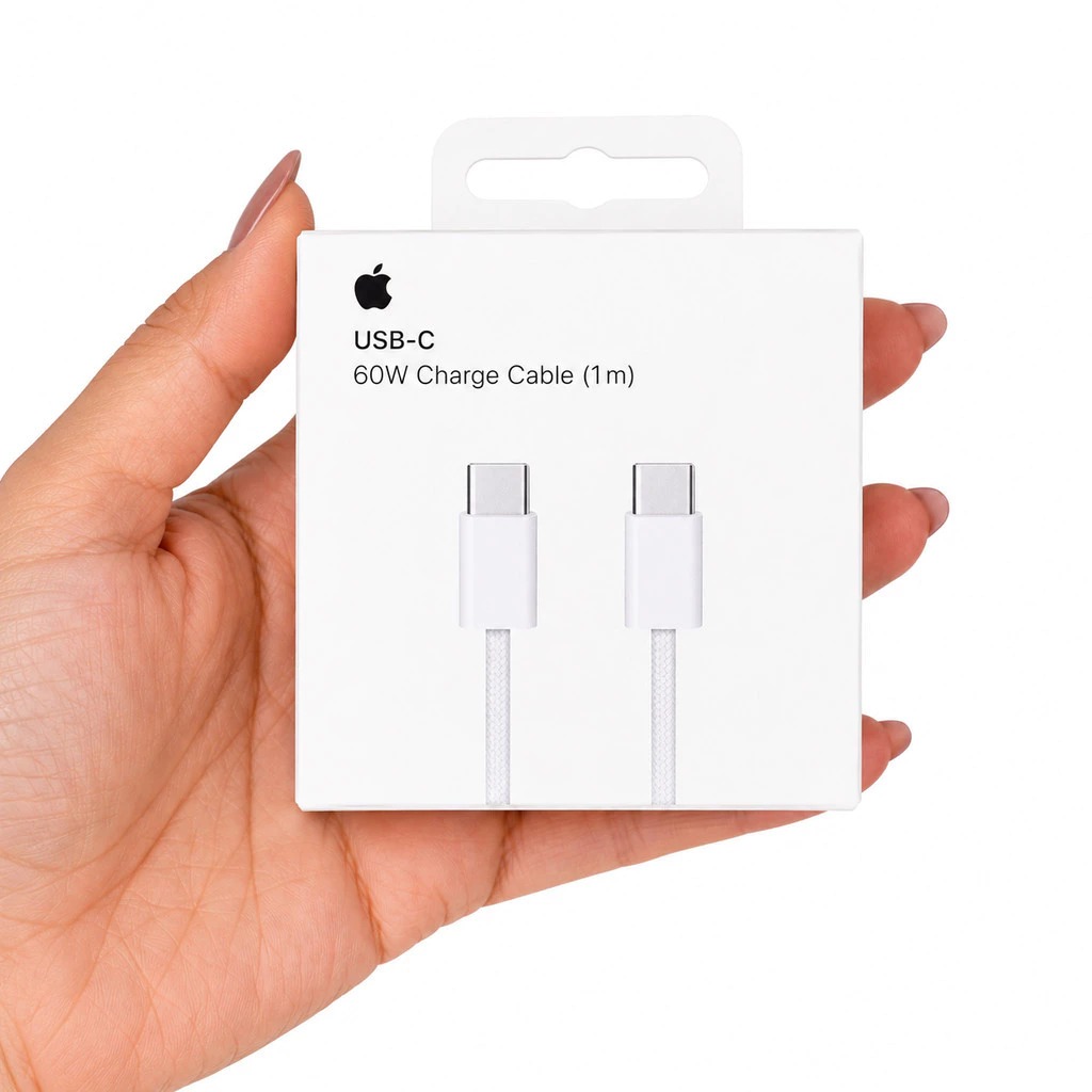 Apple Original - Cabo USB-C 60W Para iPhone 15 16 17 - Garantia