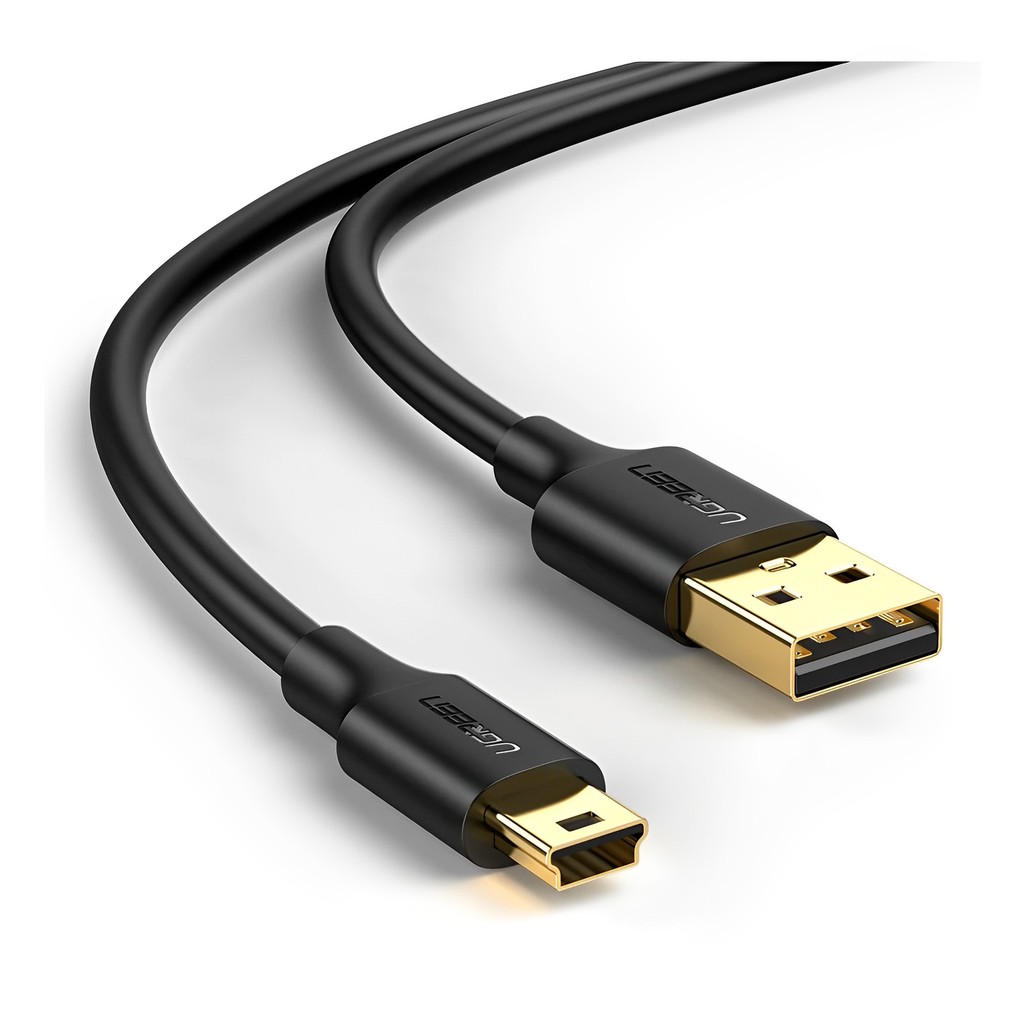 Cabo de Dados Ugreen Us132 Usb 2.0 p Mini Usb 5 Pinos 1m