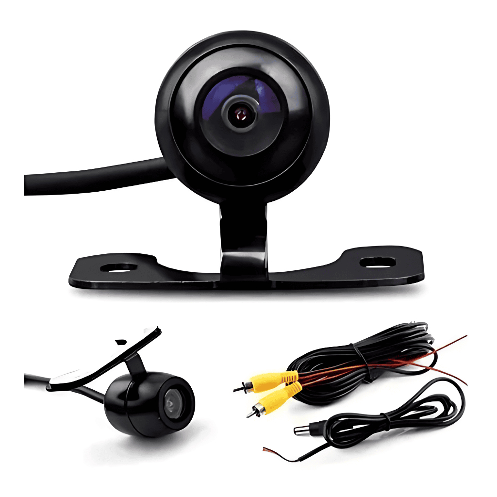 Câmera De Ré Borboleta Automotiva Visão Noturna Universal