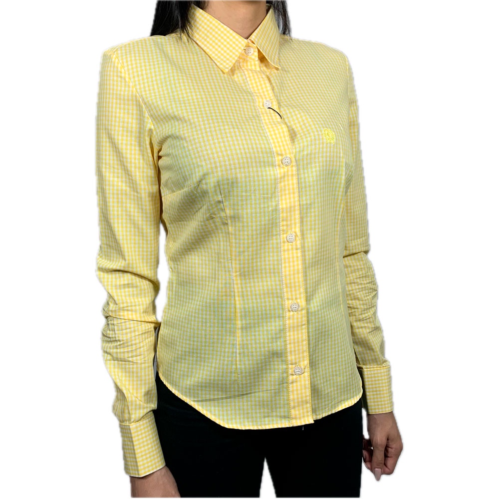 Camisa Manga Longa Feminina Algodao Classic