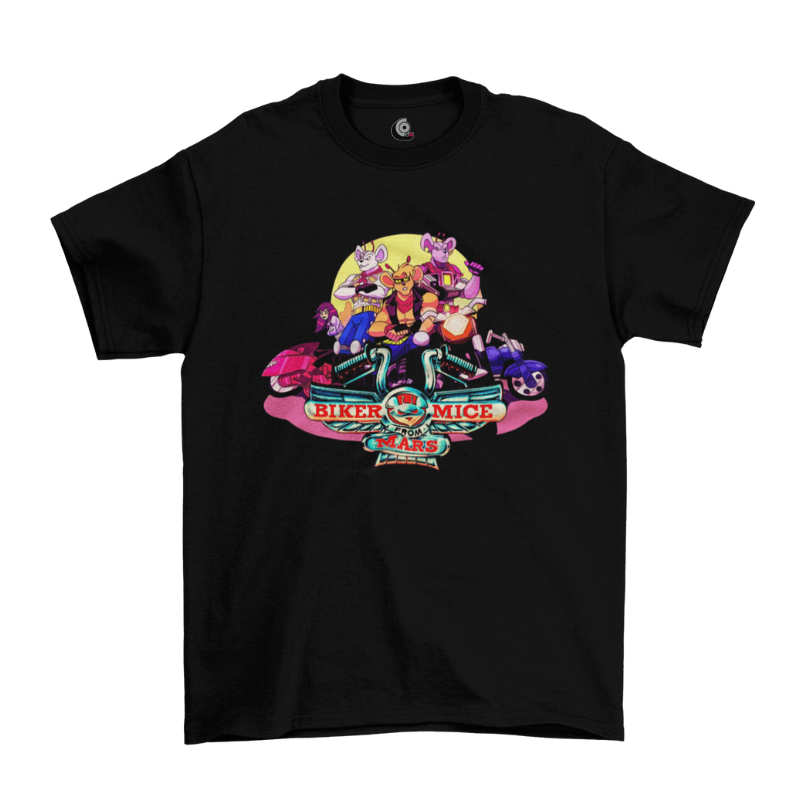 Camiseta Camisa Algodão Unissex Games (BIKER MICE)