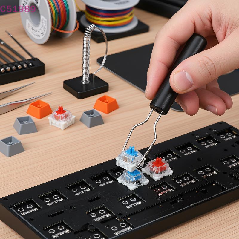 [kaan] Interruptor De Teclado Conjunto De Chave Tátil De 3 Pinos Substituição À Prova De Poeira Para Modificação PC Game