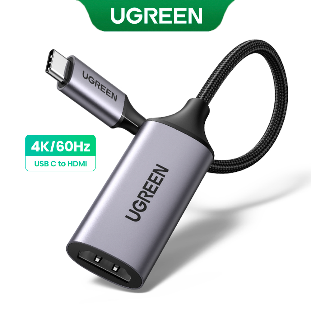 UGREEN Adaptador Usb C p/Hdmi 4K/60Hz Cinza