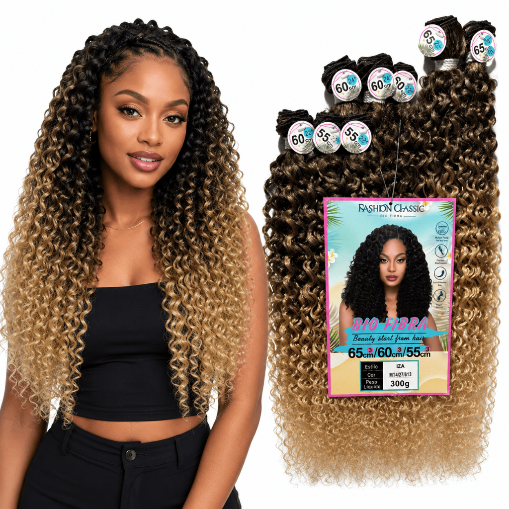 Cabelo IZA Bio fibra 65cm - Fashion Classic