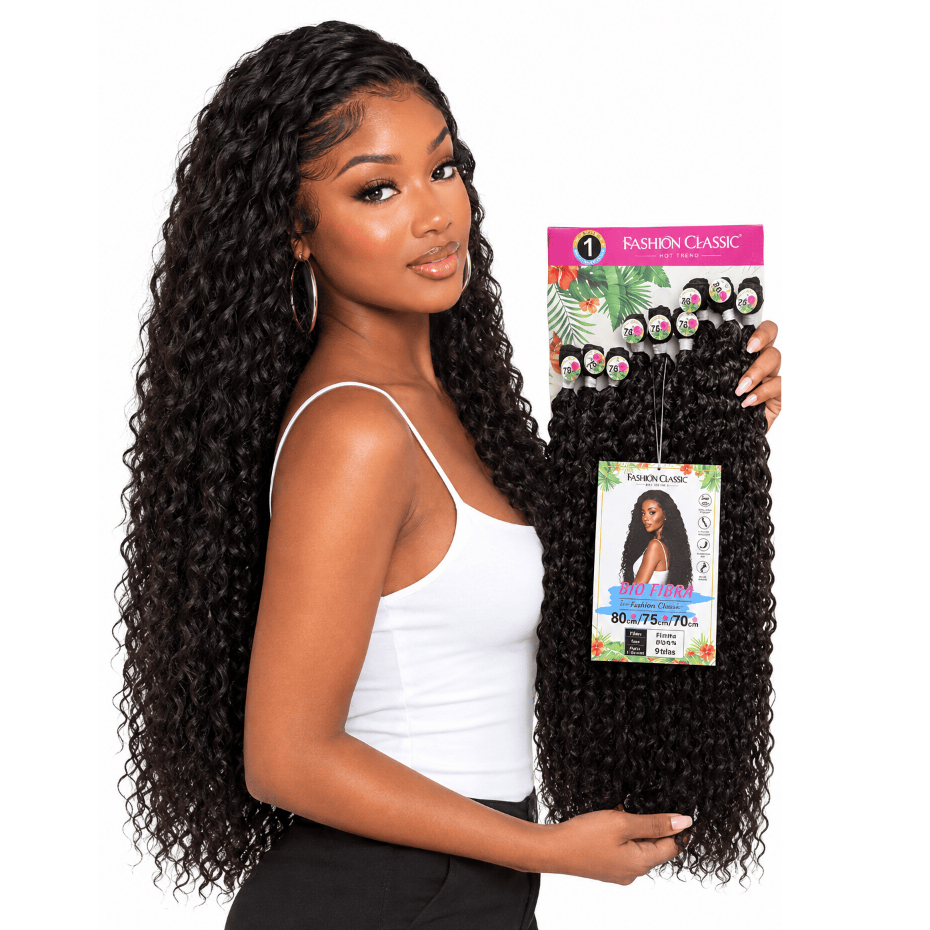 CABELO CACHEADO BIO FIBRA FOGOSA - FASHION CLASSIC - (80CM)