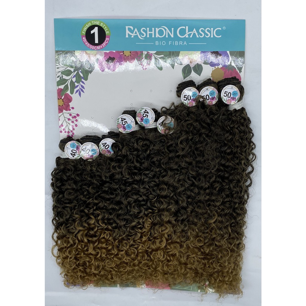 Cabelo Bio Fibra Margarida Cacheado - Fashion Classic