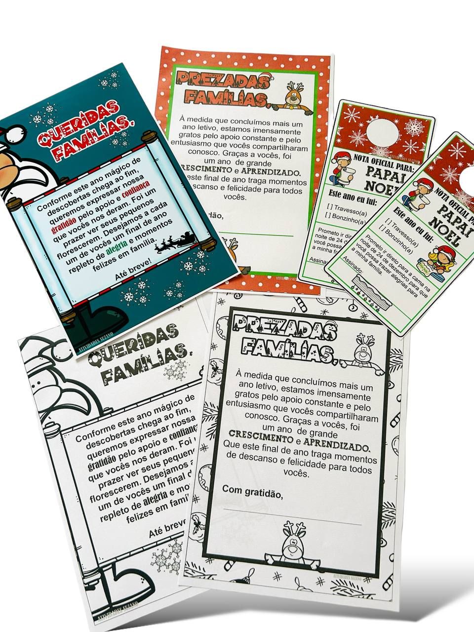 Cartões Especiais Para Professores, Alunos E Pais