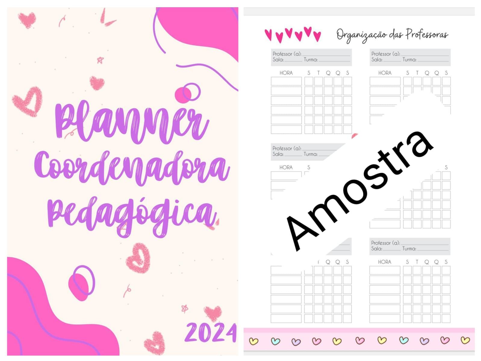 Planner coordenadora pedagógica 2024