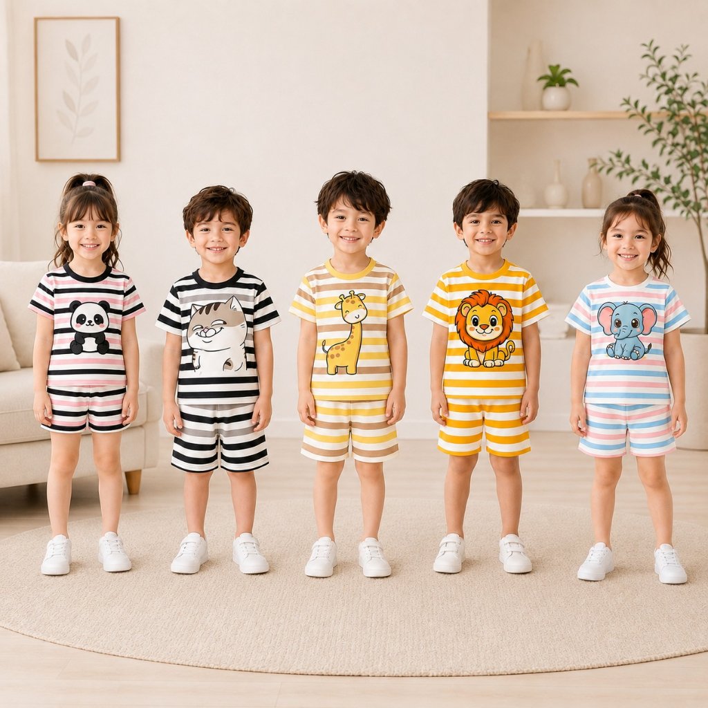 Conjunto LITTLE JOY STRIPE Edição Limitada