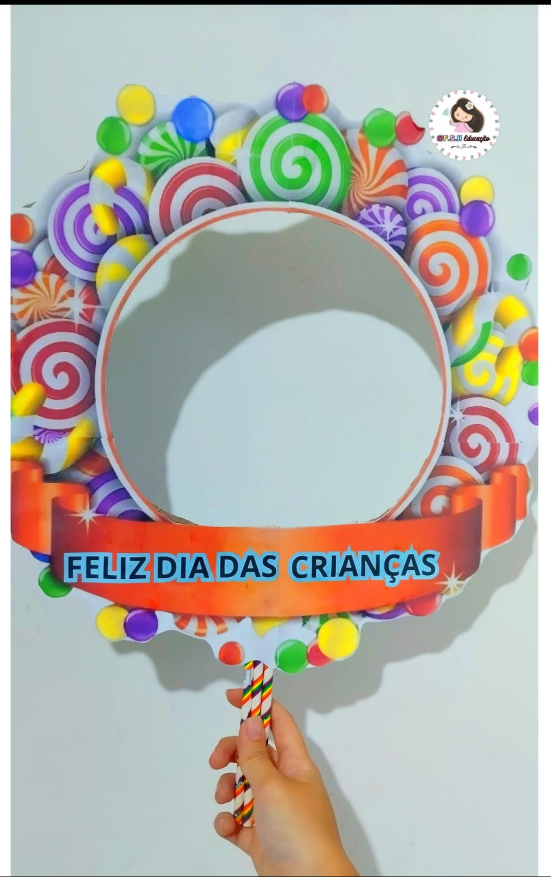 MOLDURA PARA FOTOS DIA DAS CRIANÇAS ????