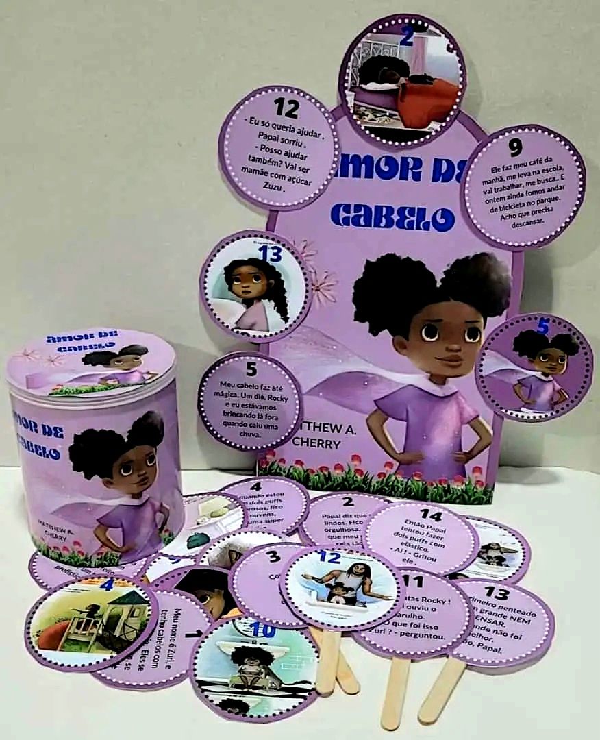 KIT HISTÓRIA AMOR DE CABELO