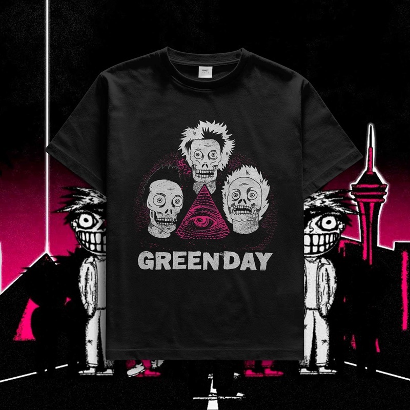 Camiseta Green Day | Zombie Pyramid | The Saviors Tour