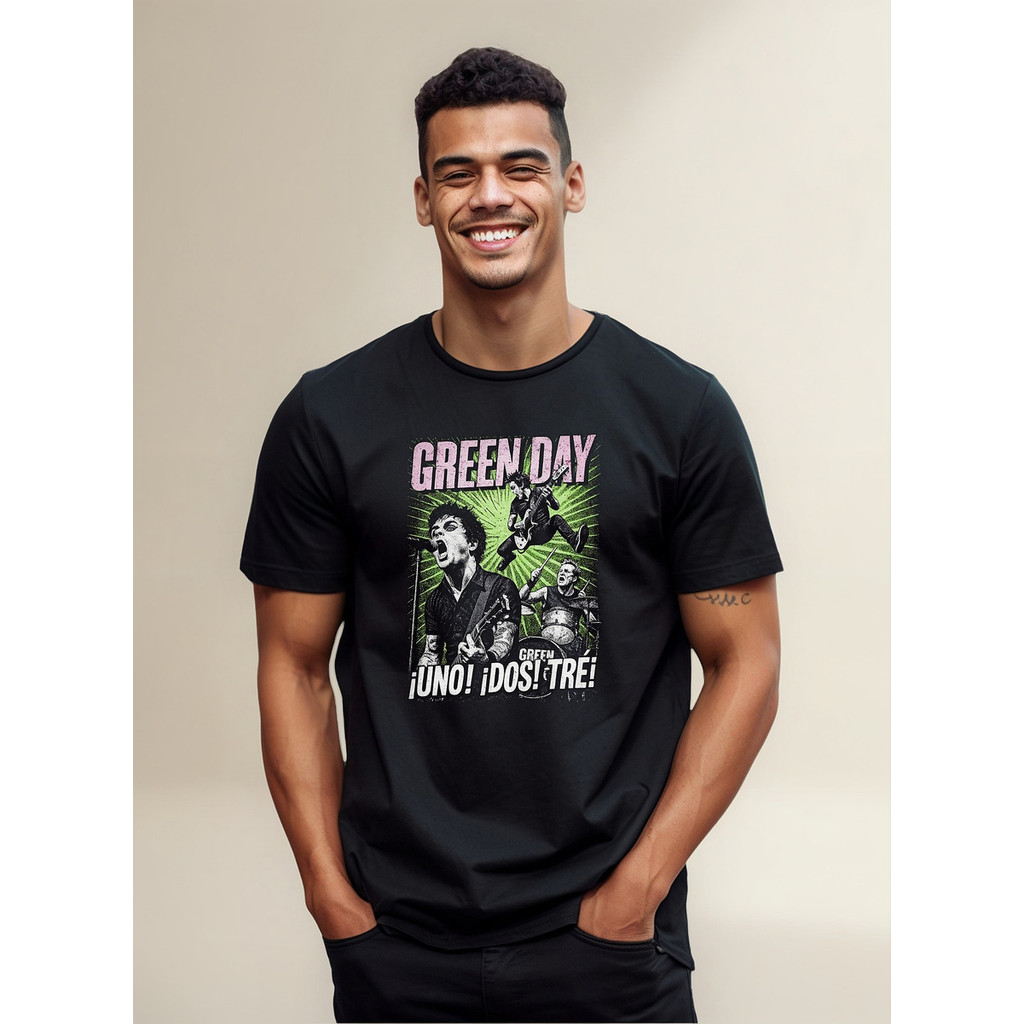 Camiseta Camisa Green Day Banda Rock California Anos 90