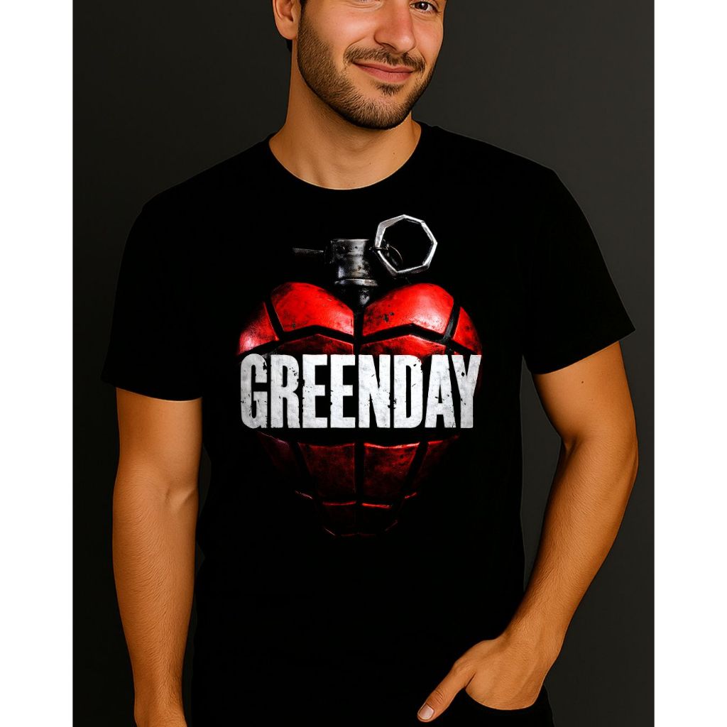 Camiseta Green Day 100% Algodão Unissex Estampa Autoral