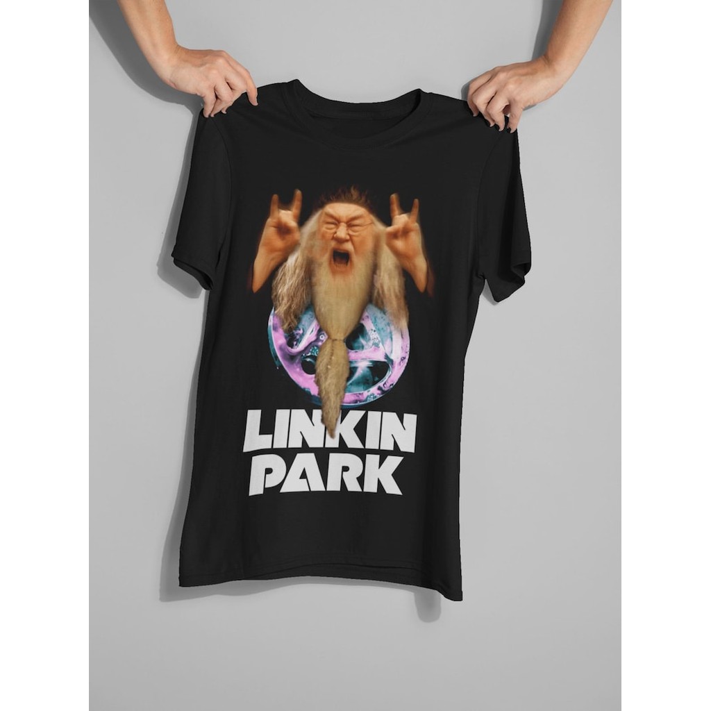 Camiseta Masculina Feminina Streetwear Linkin Park x Dumbledork HP Novelty T-Shirt