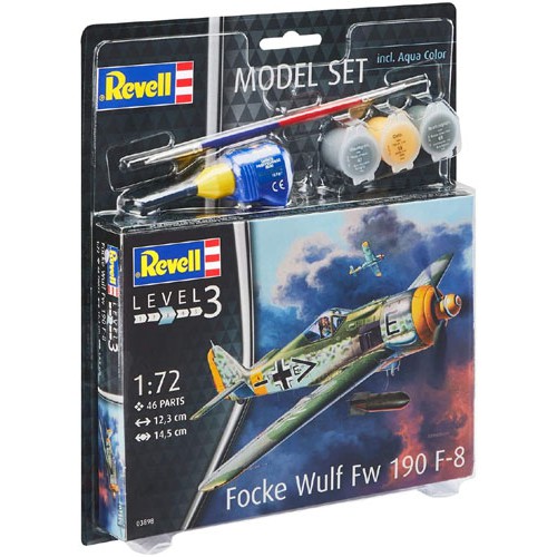 Model Set Focke Wulf Fw 190 F-8 - 1/72 - Revell 63898