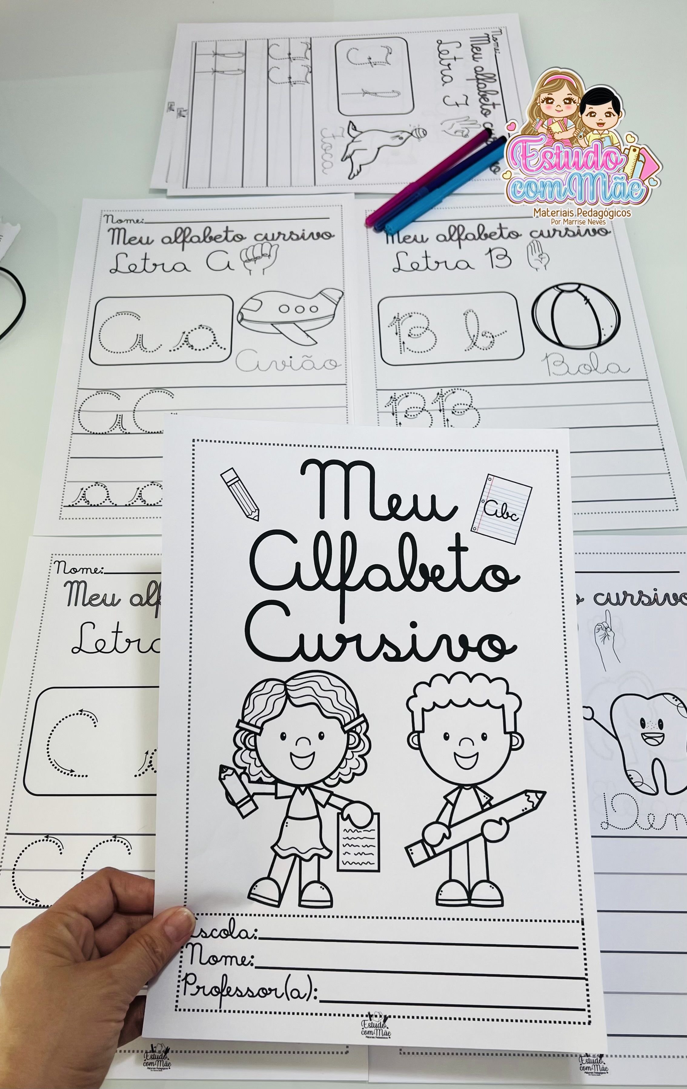 APOSTILA MEU ALFABETO CURSIVO