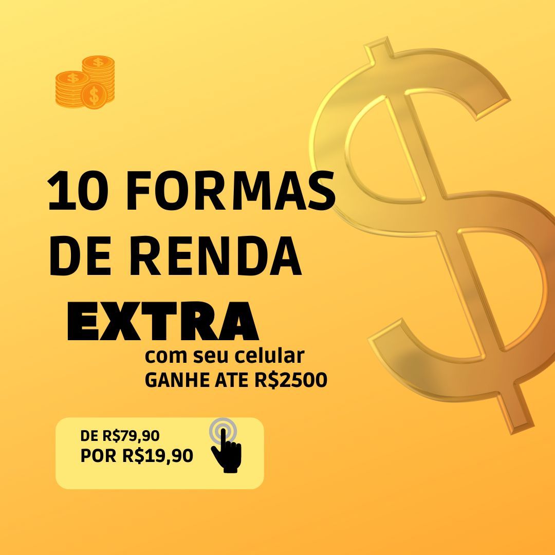 10 FORMAS GANHAR DINHEIRO COM CELULAR