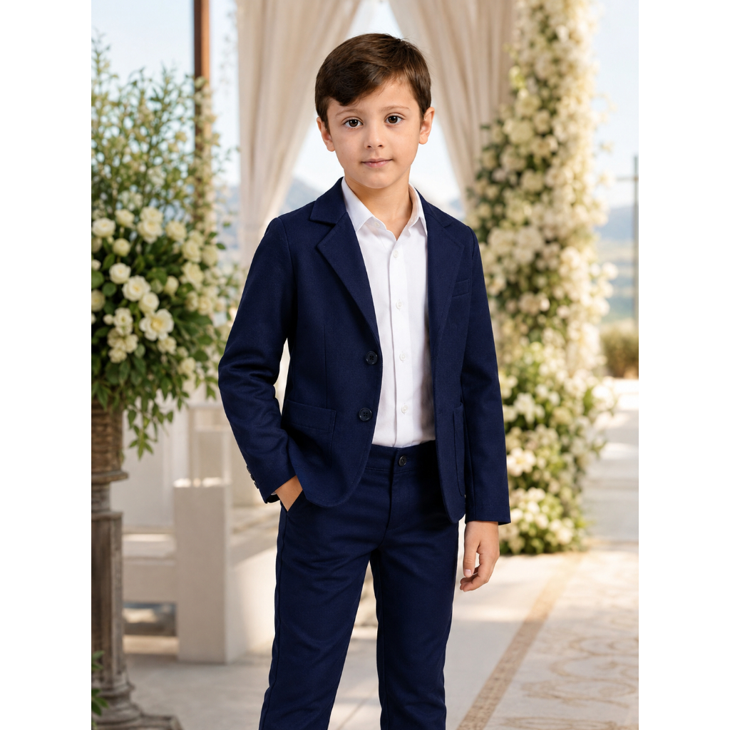 Blazer Esporte e Gravata Infantil Menino Festa Batizado De 1 Ao 12anos