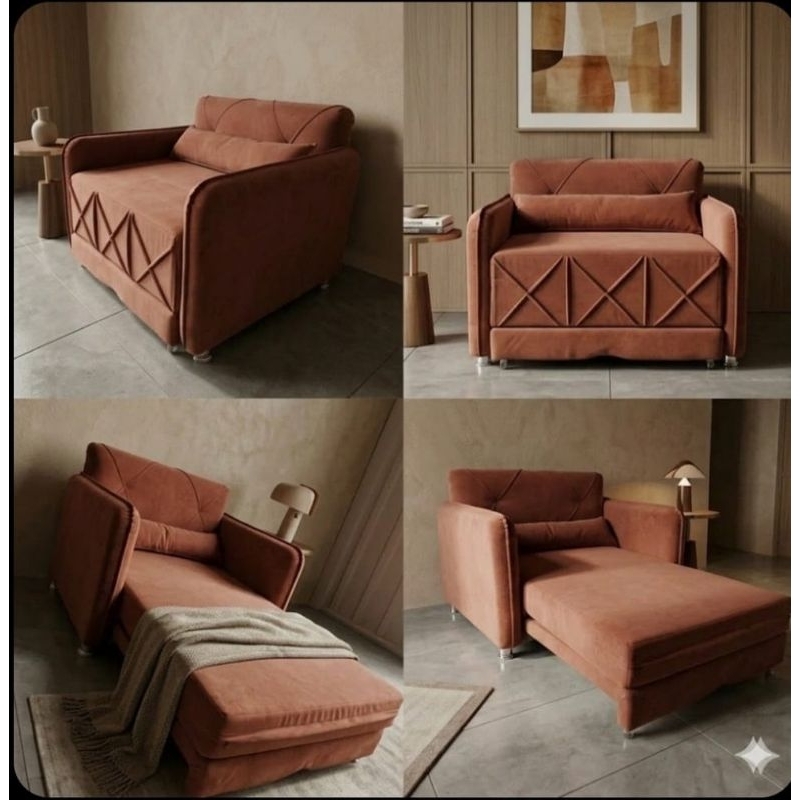 Poltrona  Cama – Compacta, Moderna e Super Confortável