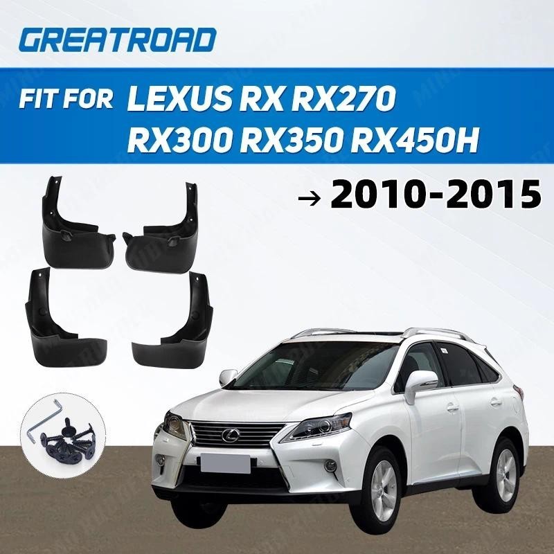 Retalhos De Lama Do Carro Para LEXUS RX RX270 RX300 RX350 RX450H 2010-2015 Protetores Contra Respingos-Lamas Acessórios