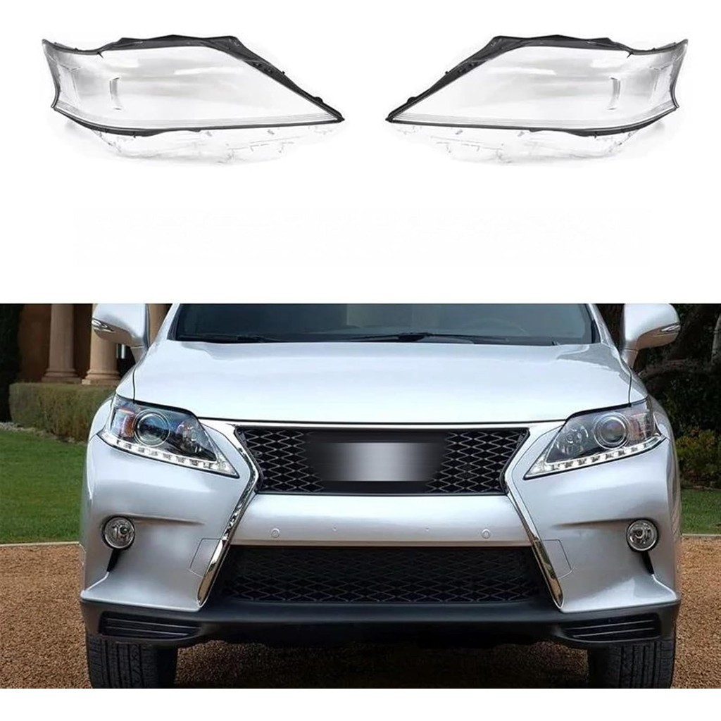 Tampa Da Lente Do Farol Dianteiro Carro Para Lexus RX270 RX280 RX300 RX350 RX450 2013-2015 Substituição (Cor : 1 Peça Di