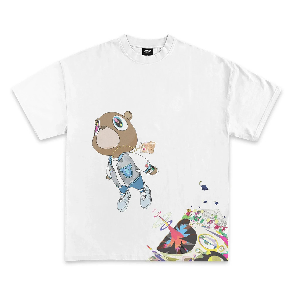 Camiseta Graduation Kanye West Unissex Masculina Feminina 100% Algodão Premium | Estilo Geek/Pop/Streetwear