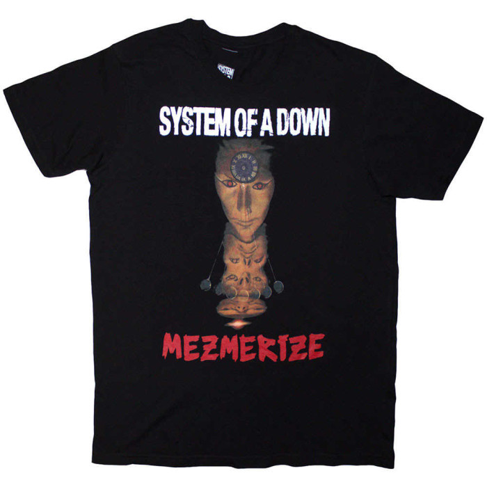 Music.Soul Camiseta Unissex System Of A Down Mezmerize Estampa Album Rock Confortavel Estilosa Atemporal Casual