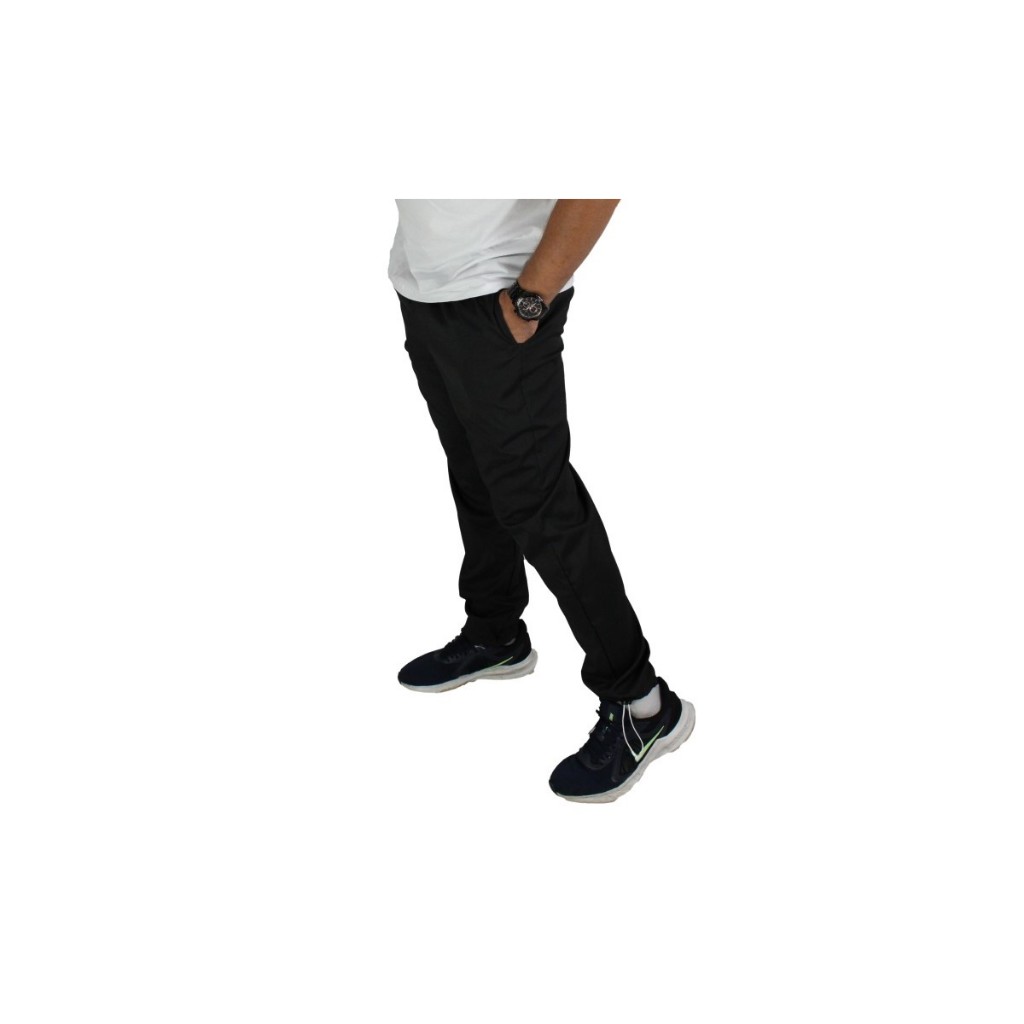 Calça Tactel C/ Elastano Masculina Sem Forro Sport Tamanhos P M G GG Academia Treino Uniforme Causal