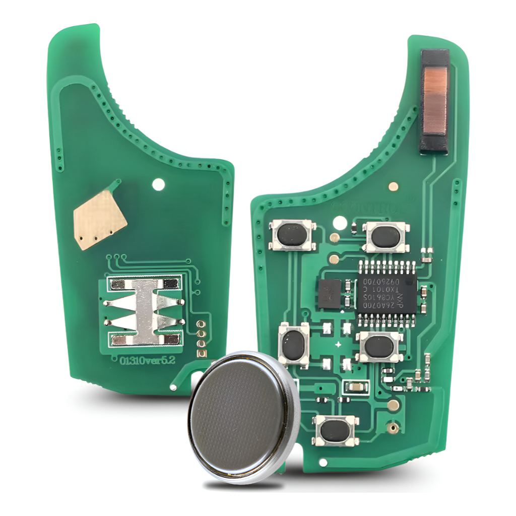 Chave Canivete Chevrolet 5 Botões 315MHz Chip ID46 HU100