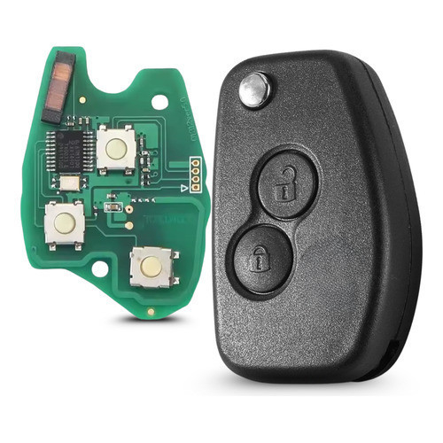 Chave Renault Sandero Logan Duster ID46 433MHz Completa