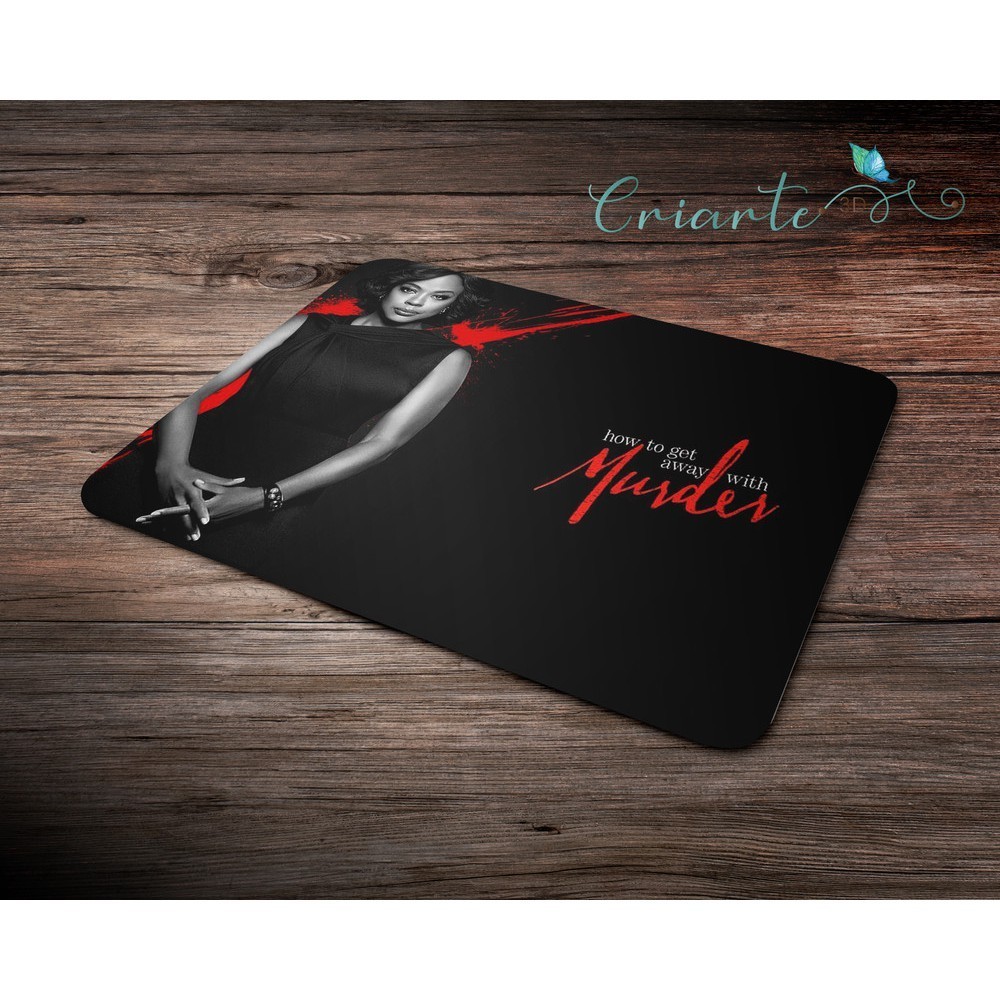 Mouse Pad Coleção How to Get Away with Murder Mod 01