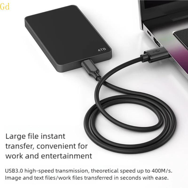 Gd 25 50 100cm 5Gbps USB3 0 A Tipo C Cotovelo 90 Graus Para