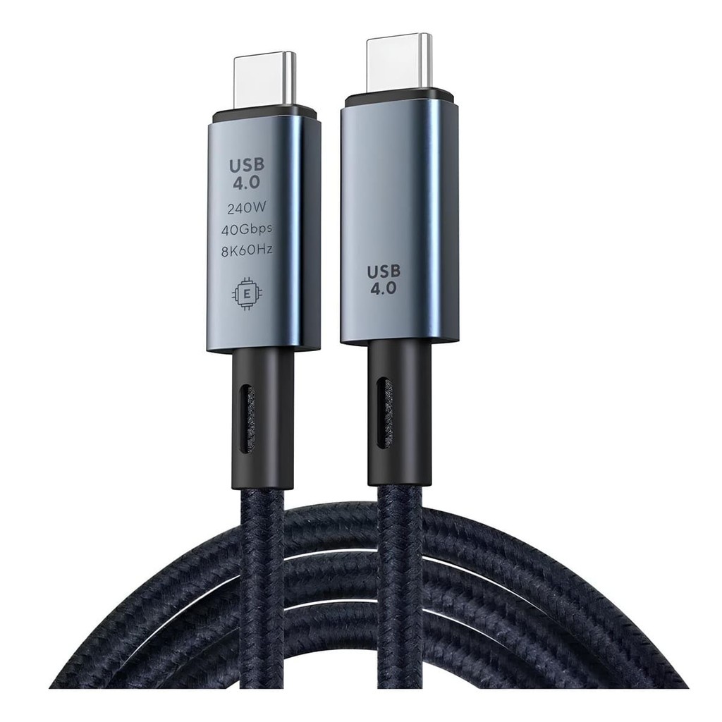 Cabo Para Thunderbolt 4 8k 60hz 40gbps Pd 3.1 240w Usb 4.0 1m