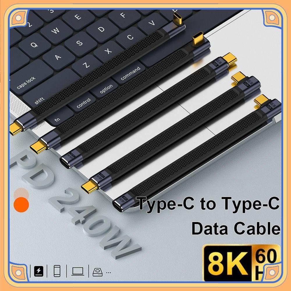 Cabo USB4.0 De 40Gbps , De Carregamento Rápido USB-C De 8K 60HZ Para Tipo , Chip E-Marker Do Telefone Móvel PD 240W Dado