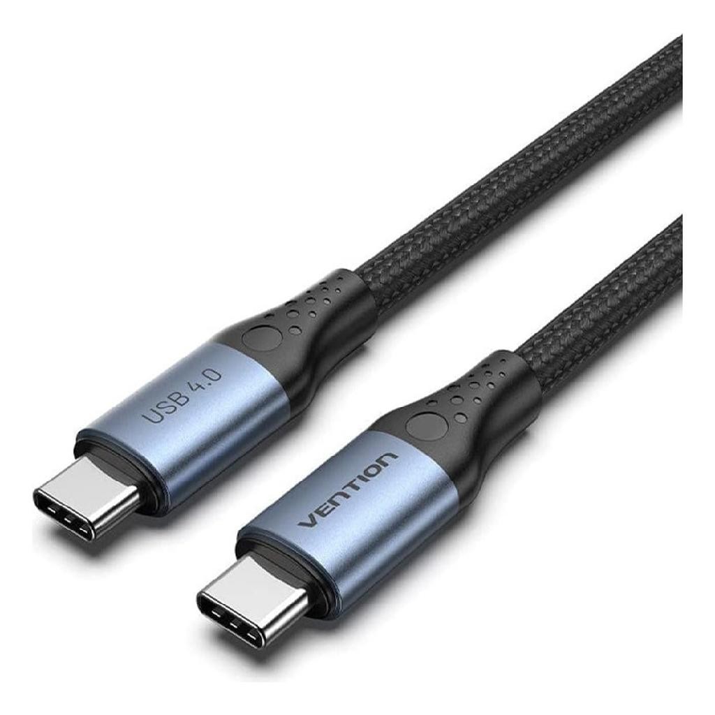 Cabo Usb-c 4.0 240w Gamer 40gbps 8k 60hz 1m Vention Tavhf