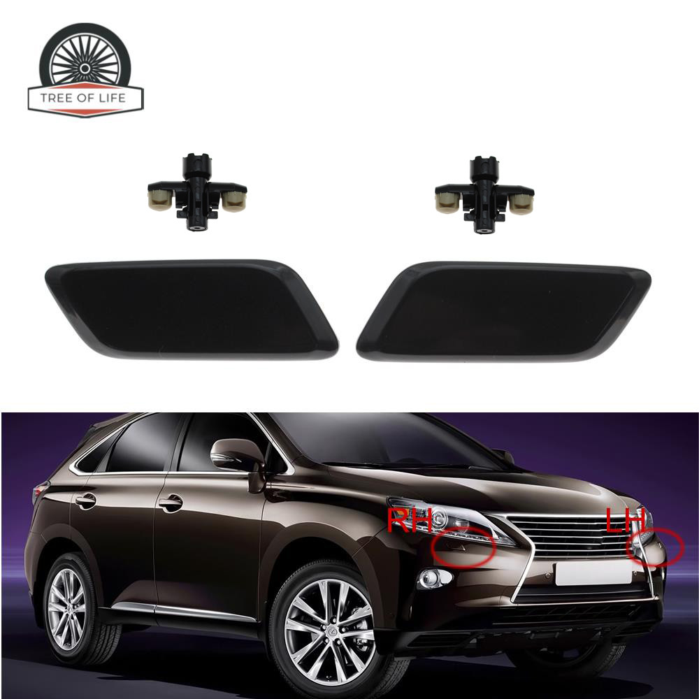 85353-48020 85354 Para Lexus RX270 RX350 RX450 2012 2013 2014 2015 Frente Farol Arruela Bico Pulverizador Jato Capa Tamp