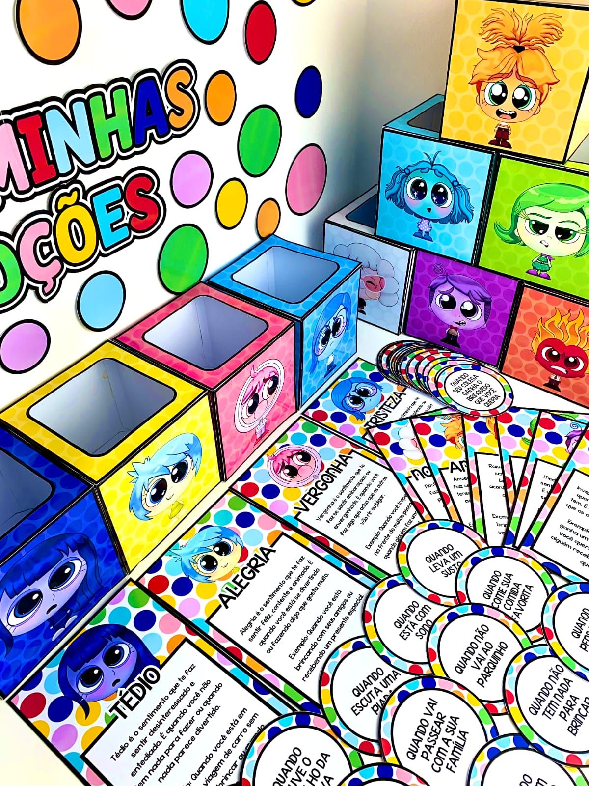 Dinâmica: Eu e Minhas Emoções - Divertidamente