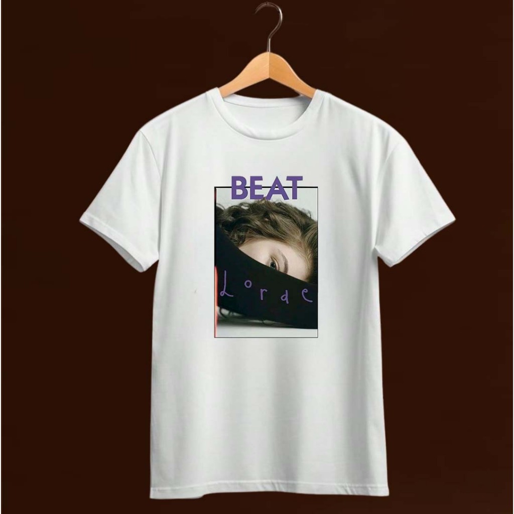 Camiseta algodão cantora Lorde MIXED BY SPIKE STENT AND TOM ELMHIRST. MASTERED BY CHRIS GEHRINGER. 100% WRITTEN IN BLOOD