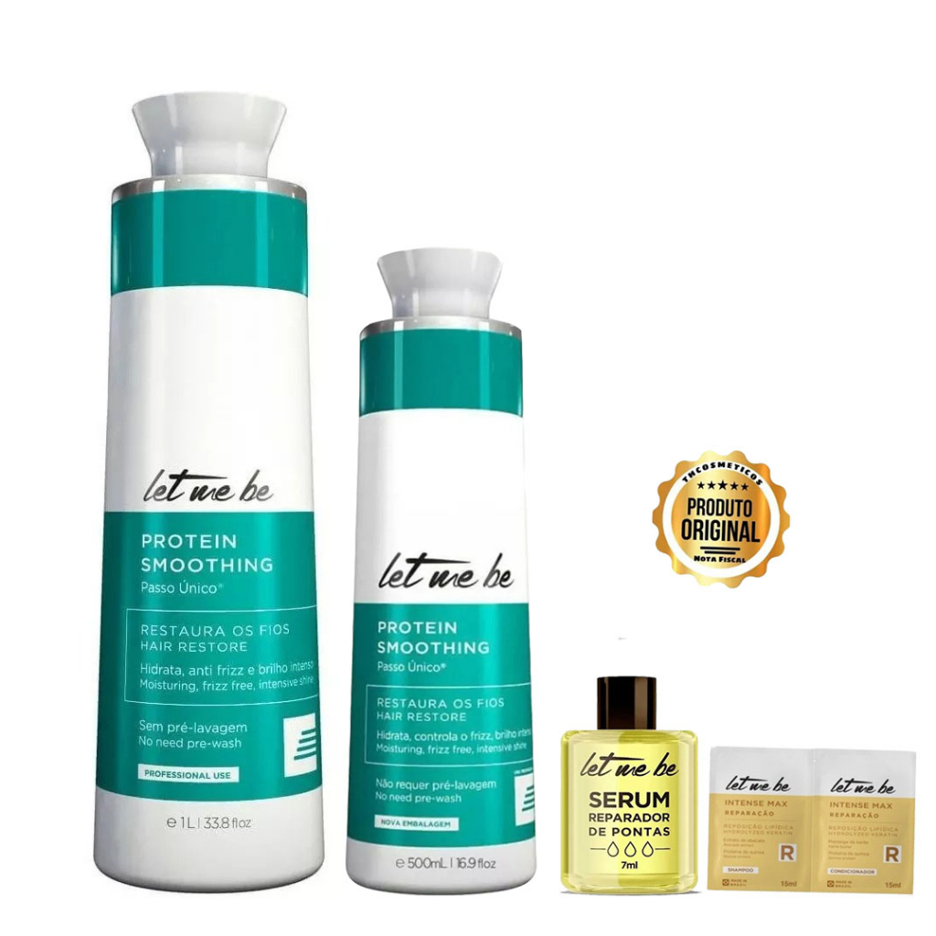 02 Protein Smoothing Passo Único® Let Me Be | 500ml & 1000ml