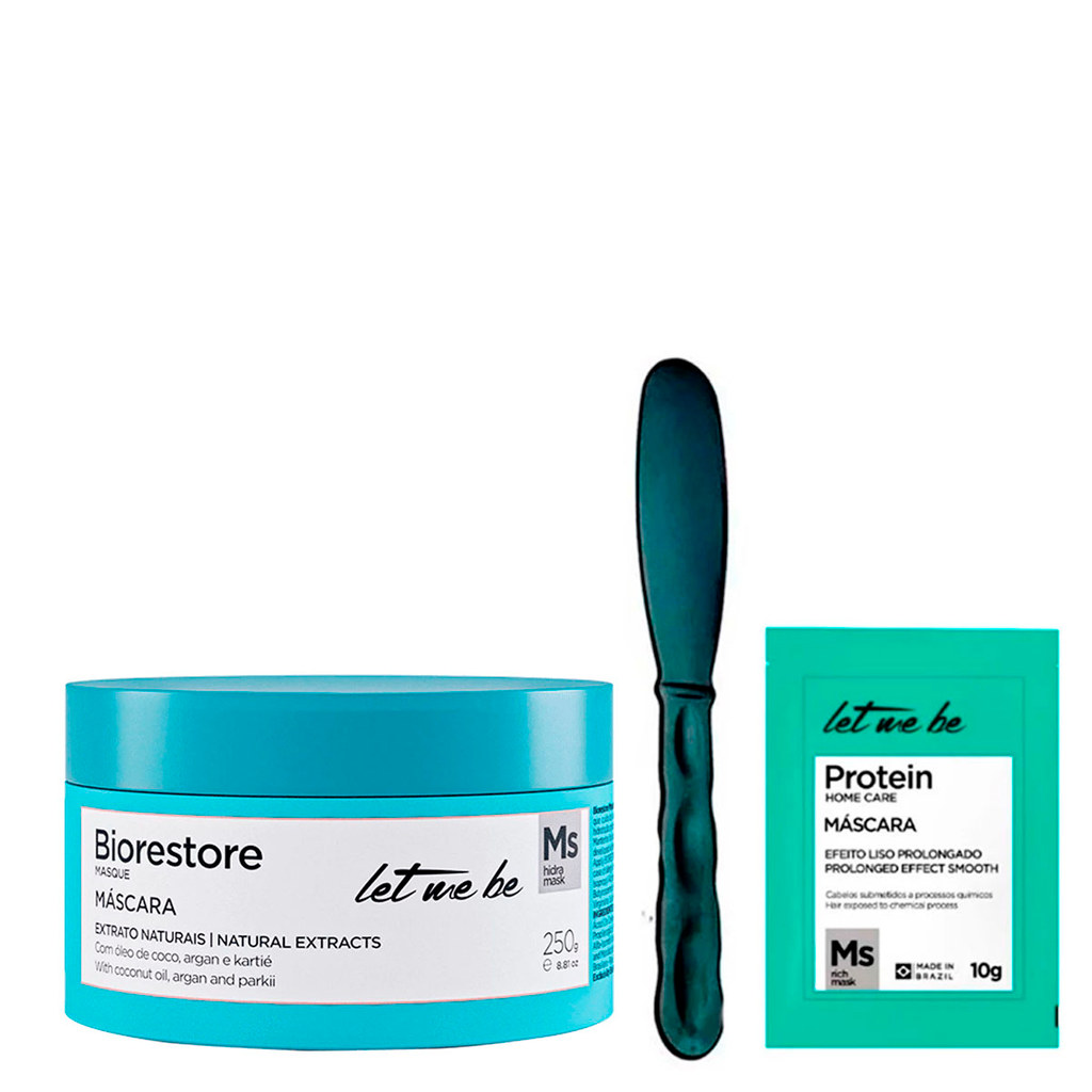 Máscara Biorestore Extratos Naturais Let Me Be  250g
