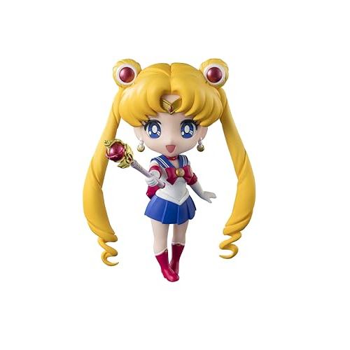 TAMASHII NATIONS Figure Arts mini Pretty Soldier Sailor Moon R Sailor Moon - Crystal Star Compact Edition - Approximatel