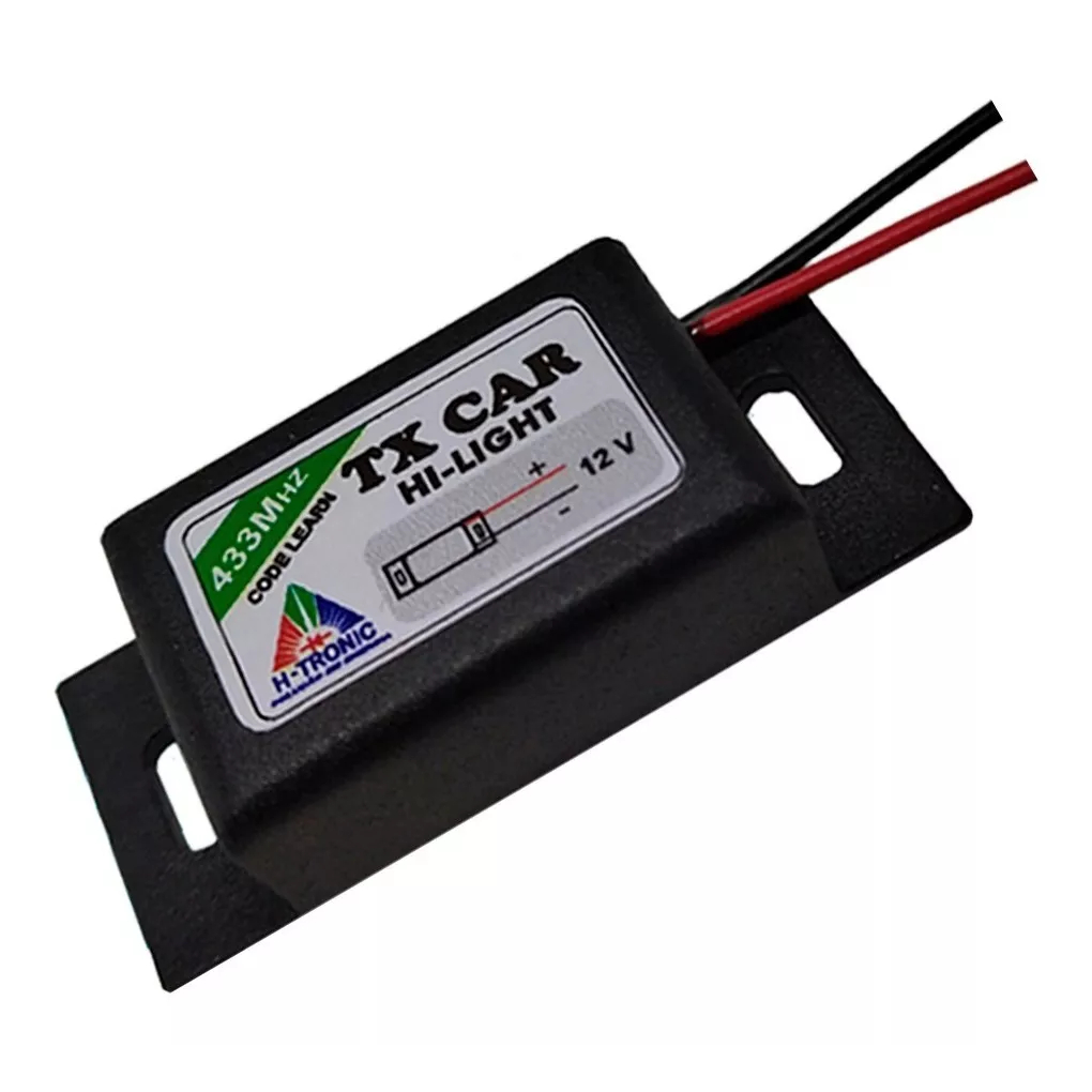 Controle TX CAR Para Farol De Carro a prova de água resinado - Portão Tx Car - Cod Light 433
