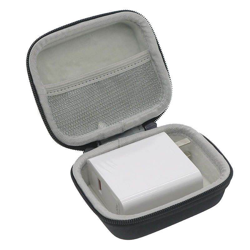 Adequado para Huawei 120W saco de armazenamento de cabeça de carregamento Super rápido 100w carregador 6A caixa organiza