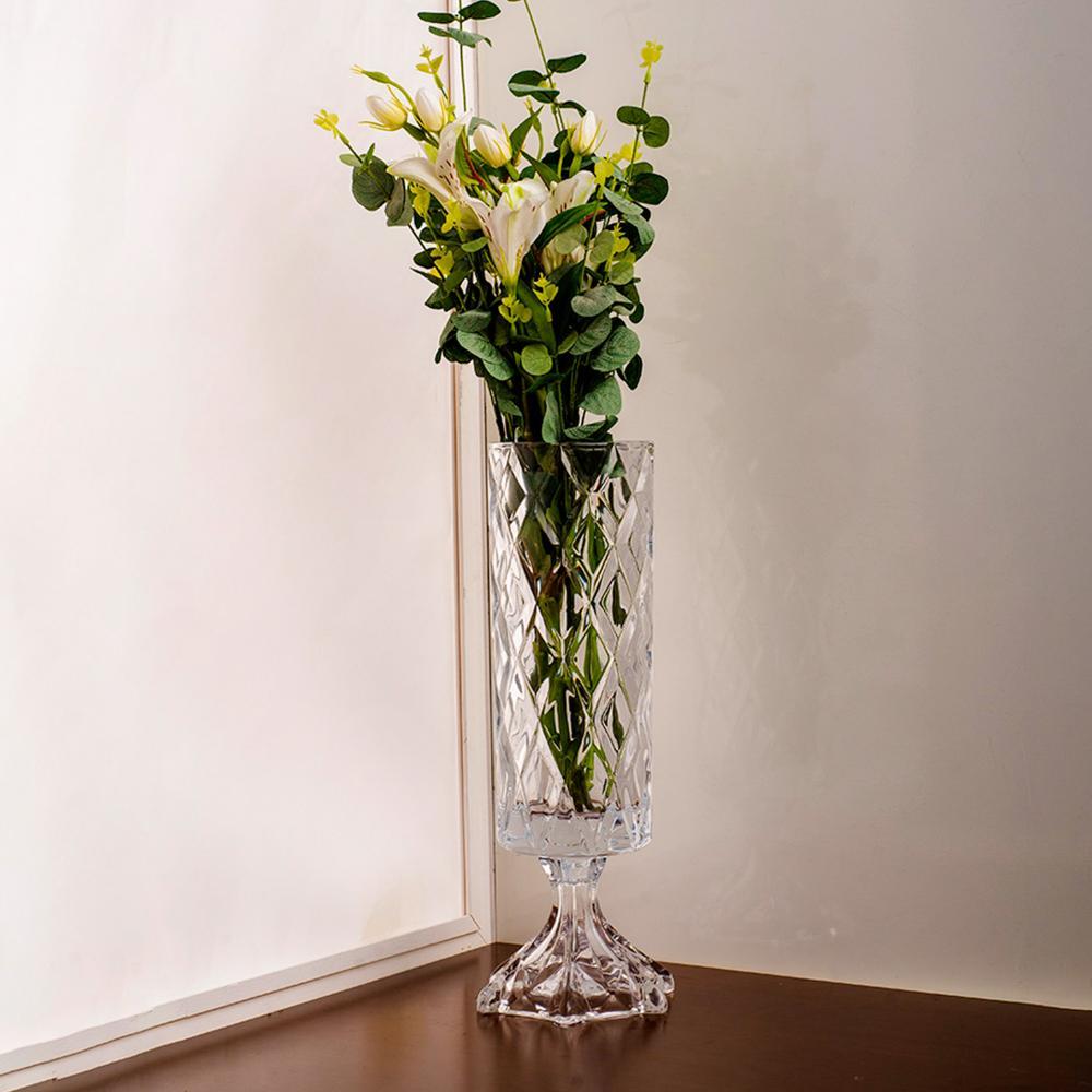 Vaso Lyor Deli Diamond de Cristal 12,5cm x 41cm