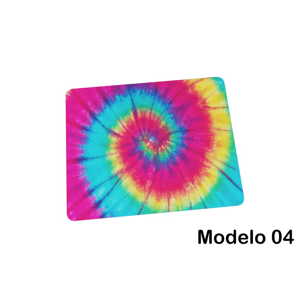 Mousepad Retangular Tie Dye modelo 04